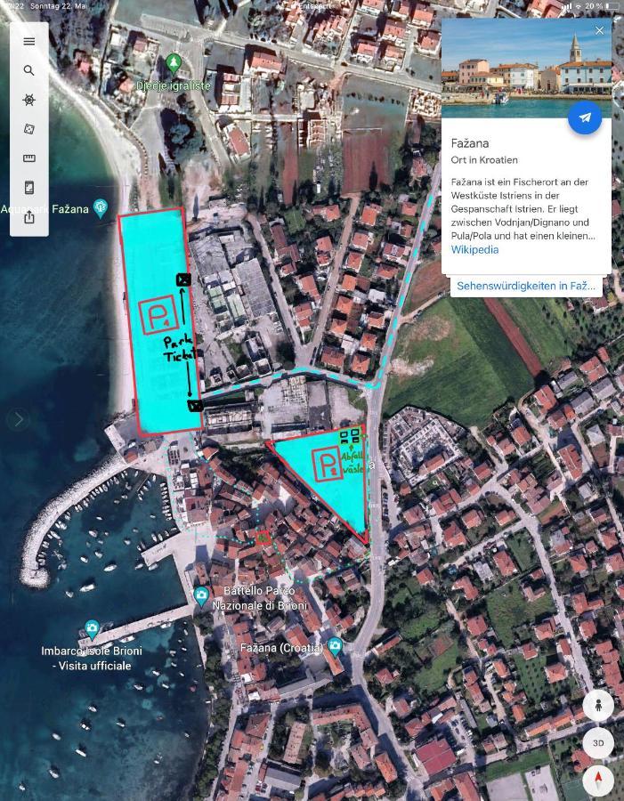 Istrian Stone House In The Heart Of The Beautiful Fishing Village Fazana - Only Few Steps From The Sea And The Wonderful Beach - Incl Plasma-Quad-Plus-Filter Against C O V I D Exterior foto